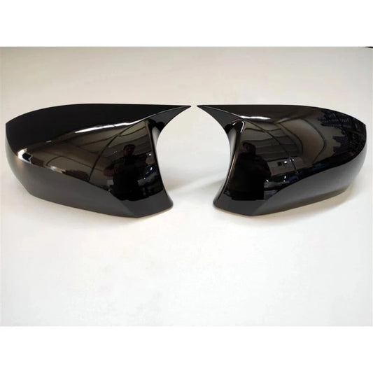 2 Piece Gloss Black Side View Mirror Covers for Renault Fluence (2010-2016)