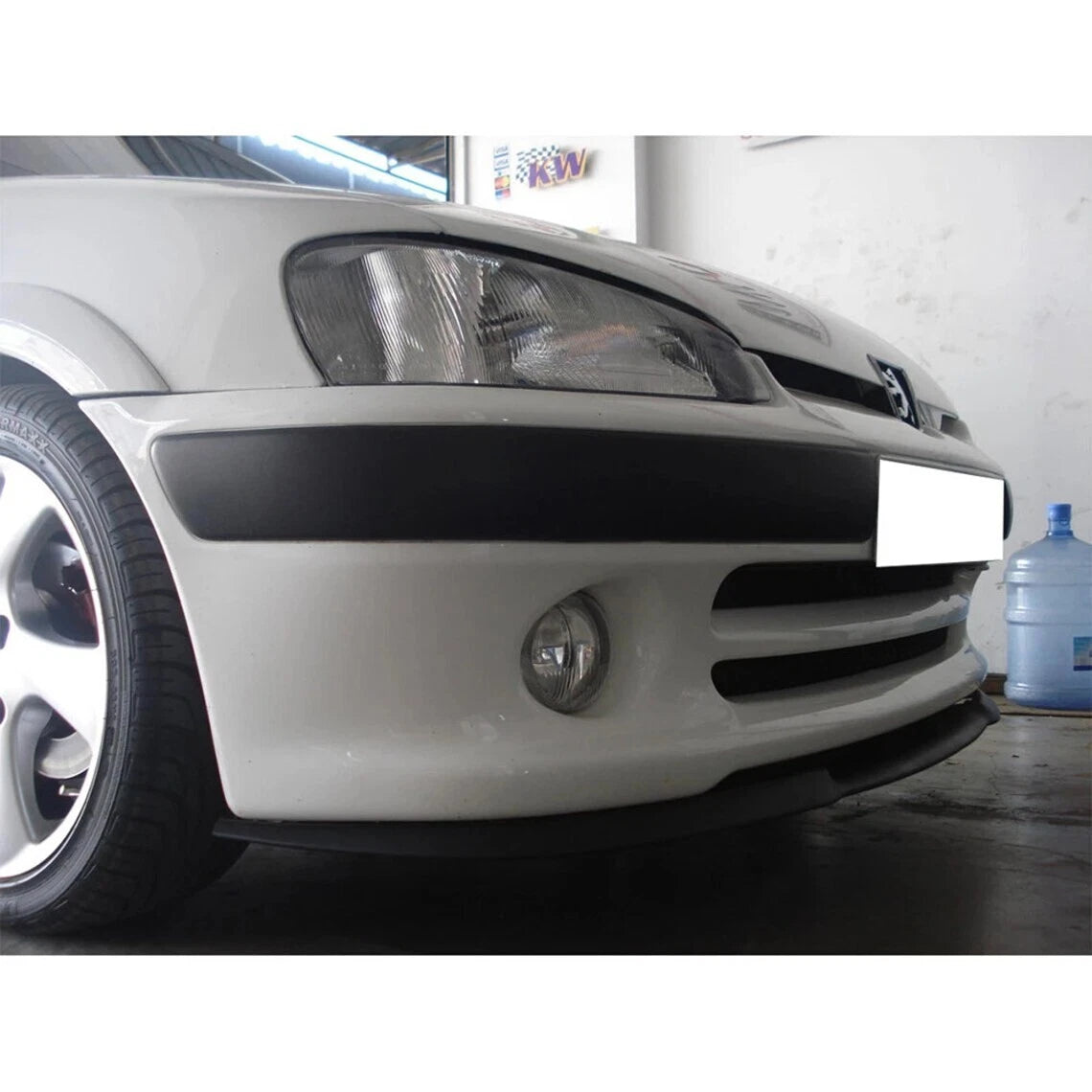 x3 Front Bumper Lip for Peugeot 106 Cupra R (2000-2004)