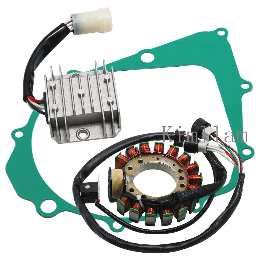 Stator Coil, Regulator, Gasket for Yamaha YFM350ER Moto-4 (1990-1994)