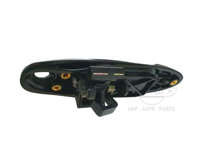 Black Outer Front Left Door Handle W/Keyhole for Toyota Landcruiser 100 (1998-2007)