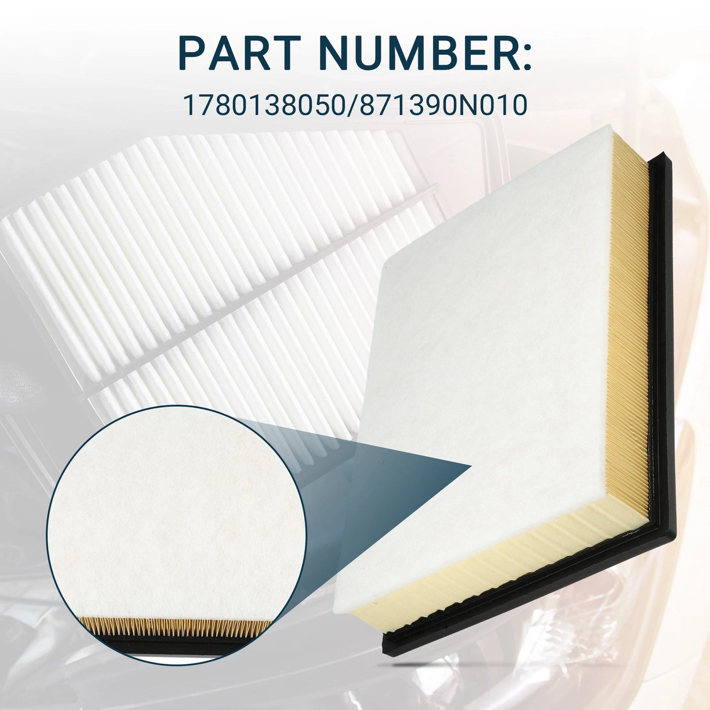 Cabin Air Filter Set for Toyota 4Runner (2003-2023)