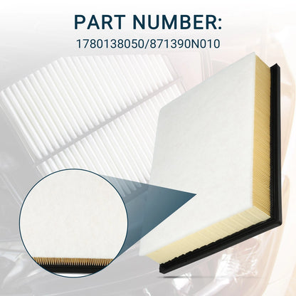 Cabin Air Filter Set for Toyota 4Runner (2003-2023)