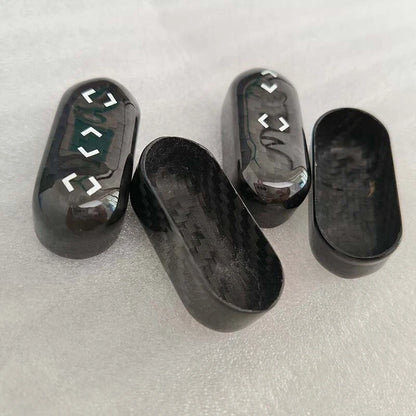 DRY Carbon Fiber Seat Adjustment Buttons Trim for Maserati GranTurismo GC 08-19