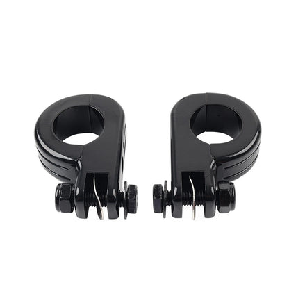 Foot Peg Mount Clamp Bracket for Harley 1.25" Highway Engine Crash Bar