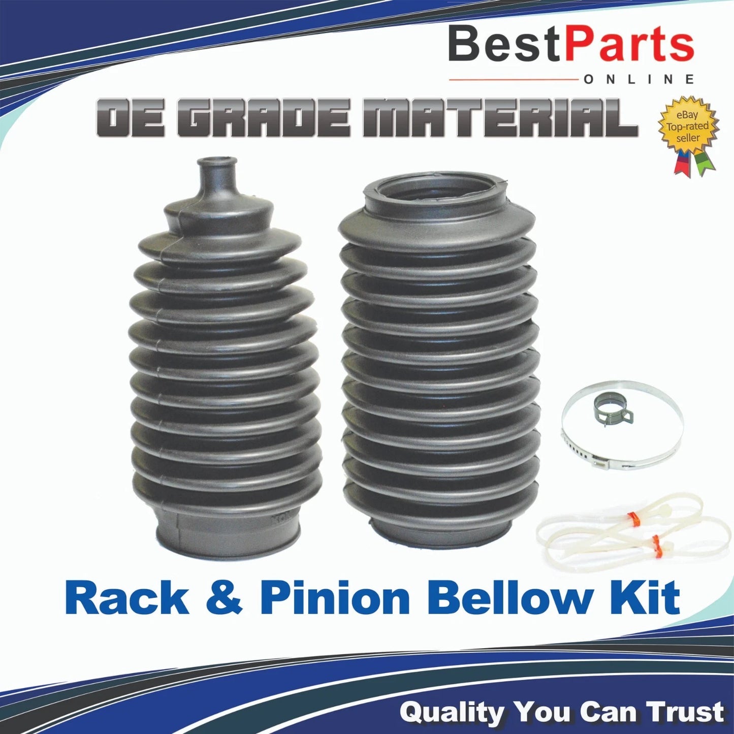 Rack and Pinion Bellow Boot Kit for Toyota Supra (1986–1988)