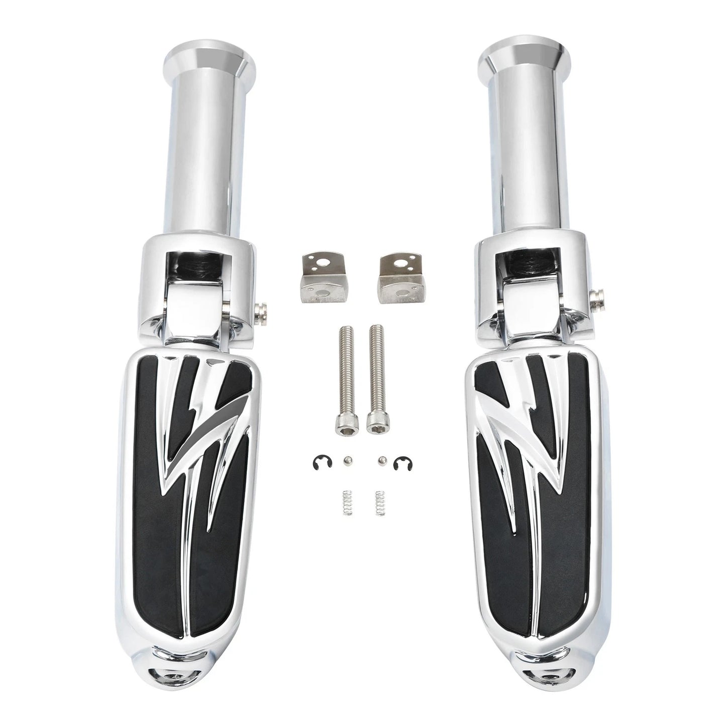 Driver & Passenger Footpegs Bracket for Harley Fat Bob Low Rider (2018-2025)
