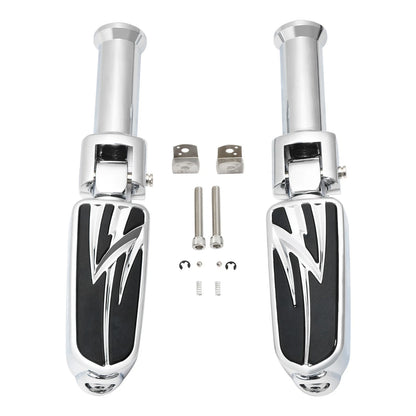 Driver & Passenger Footpegs Bracket for Harley Fat Bob Low Rider (2018-2025)
