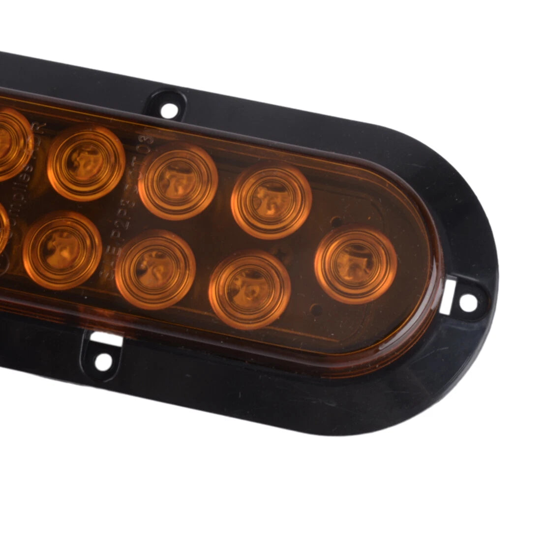 Oval 10LED Truck Trailer Lights Turn Signal Tail Reverse Brake Light