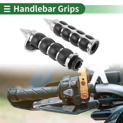 0.87 x 0.87 Universal Motorcycle Hand Grips Cover Non Slip for All Models