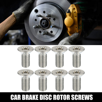 8pcs Brake Disc Rotor Screws Bolts for Honda Accord Civic (2003-2023)