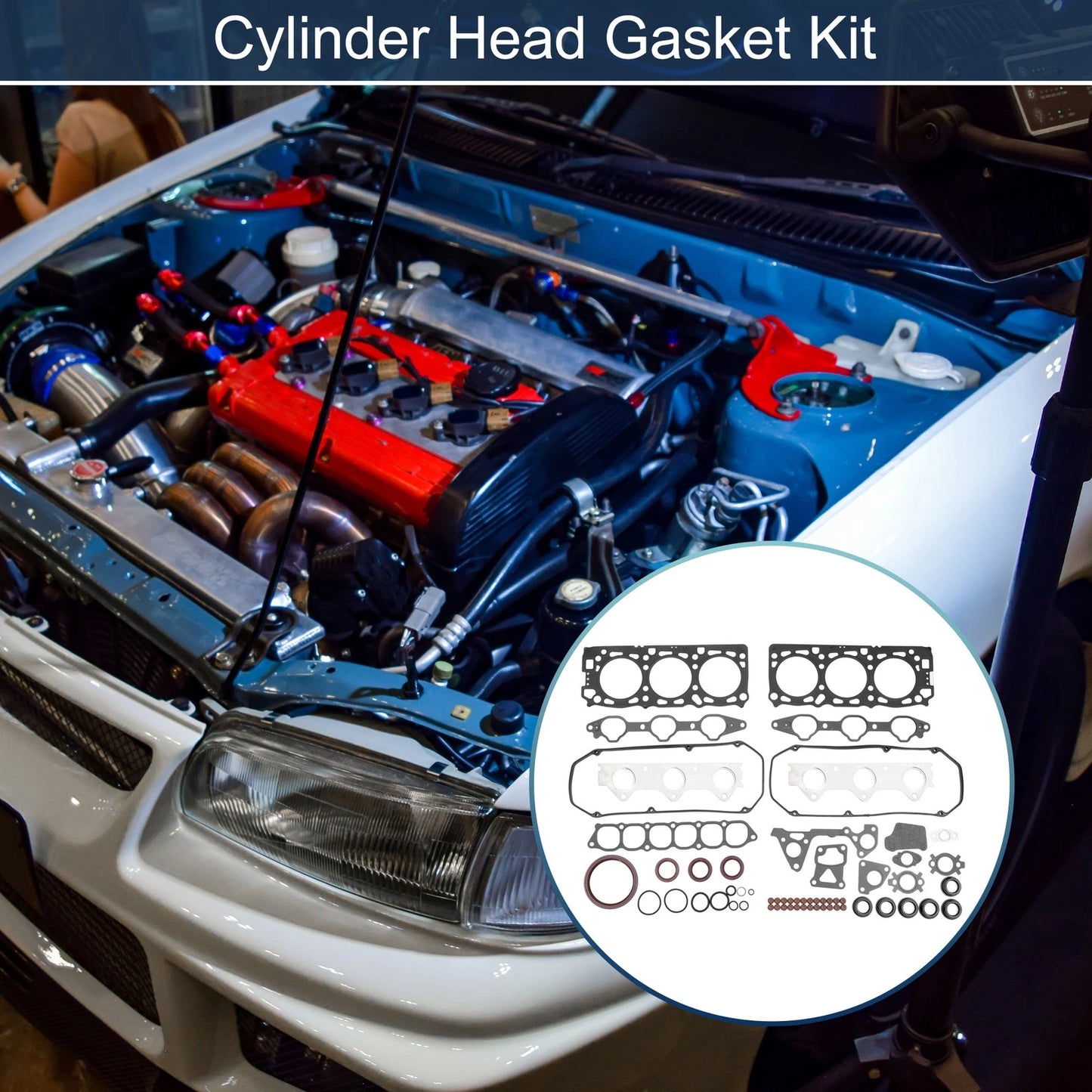 Cylinder Head Gasket Kit for Mitsubishi 6G72 (V43W) (1991-1996)