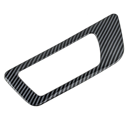 4x Carbon Fiber Style Interior Door Dish Covers for Toyota Highlander (2017-2019)