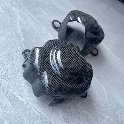 Full Carbon Engine Fuel Pump Sound Covers for Ferrari 458 Italia Spider 2010-15