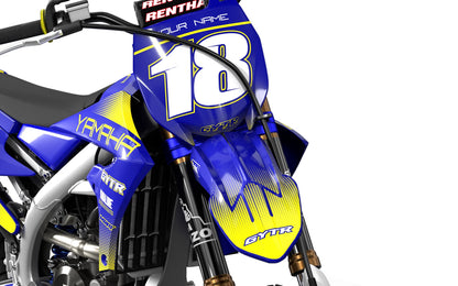 Custom Graphic Kit Decals for Yamaha TTR 90