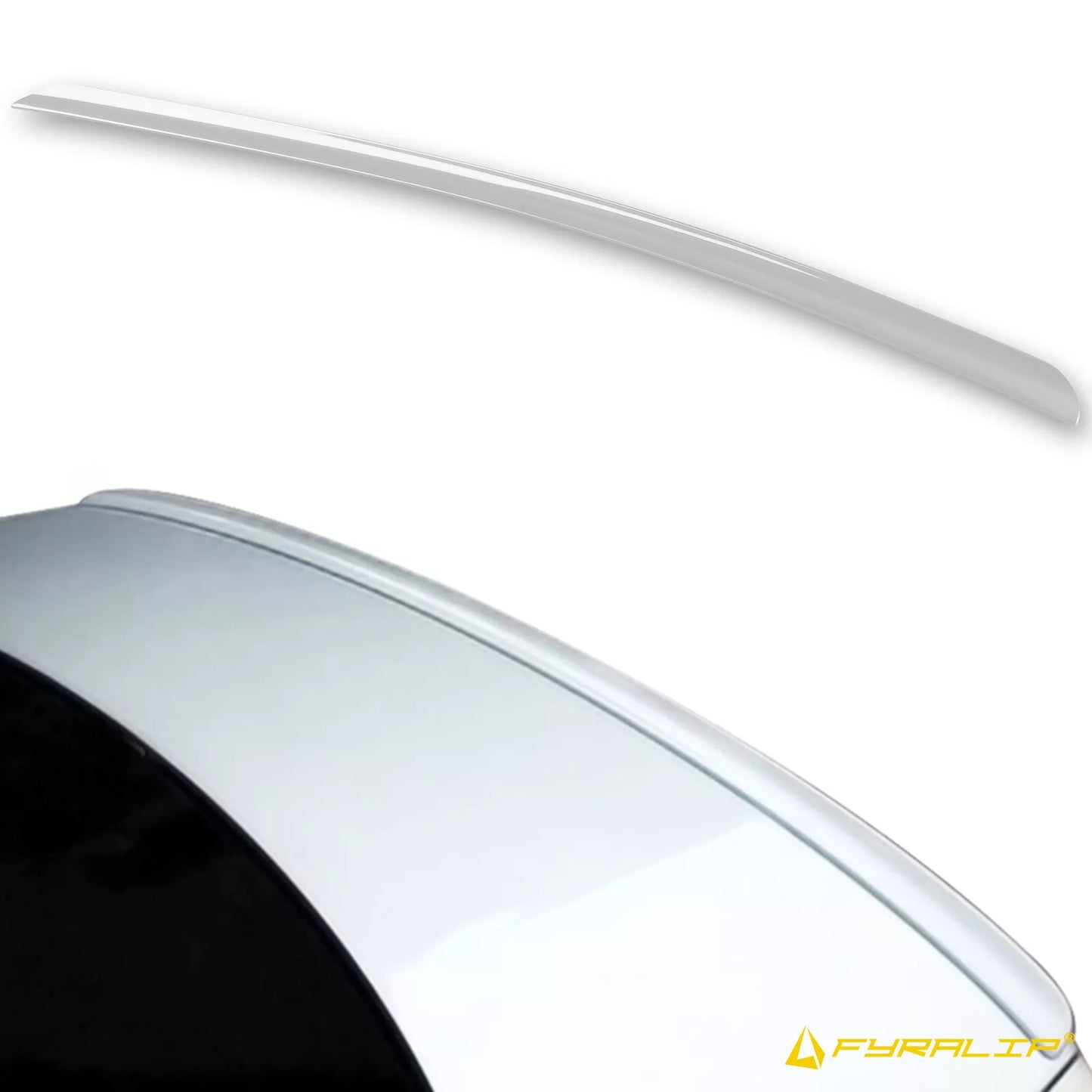 Silver Boot Lip Spoiler for Audi A4 B5 Sedan (1996-2001)