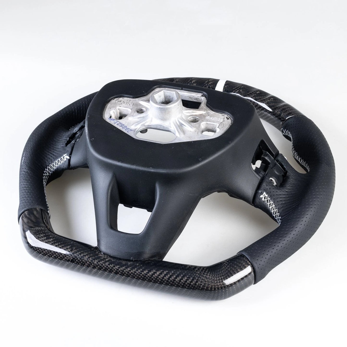 Carbon Fiber Flat Bottom Steering Wheel for Ford Focus Kuga (2020-2023)