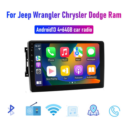 10" Apple Carplay Android GPS Stereo Radio for Dodge Nitro (2007-2011)