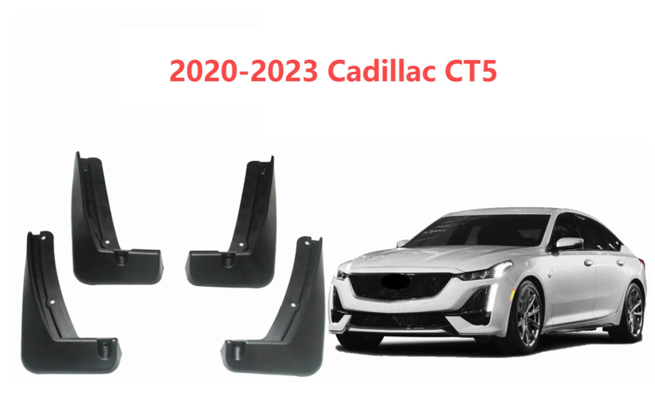 4pcs Mud Flaps for 2020-2023 Cadillac CT5 (2020-2023)