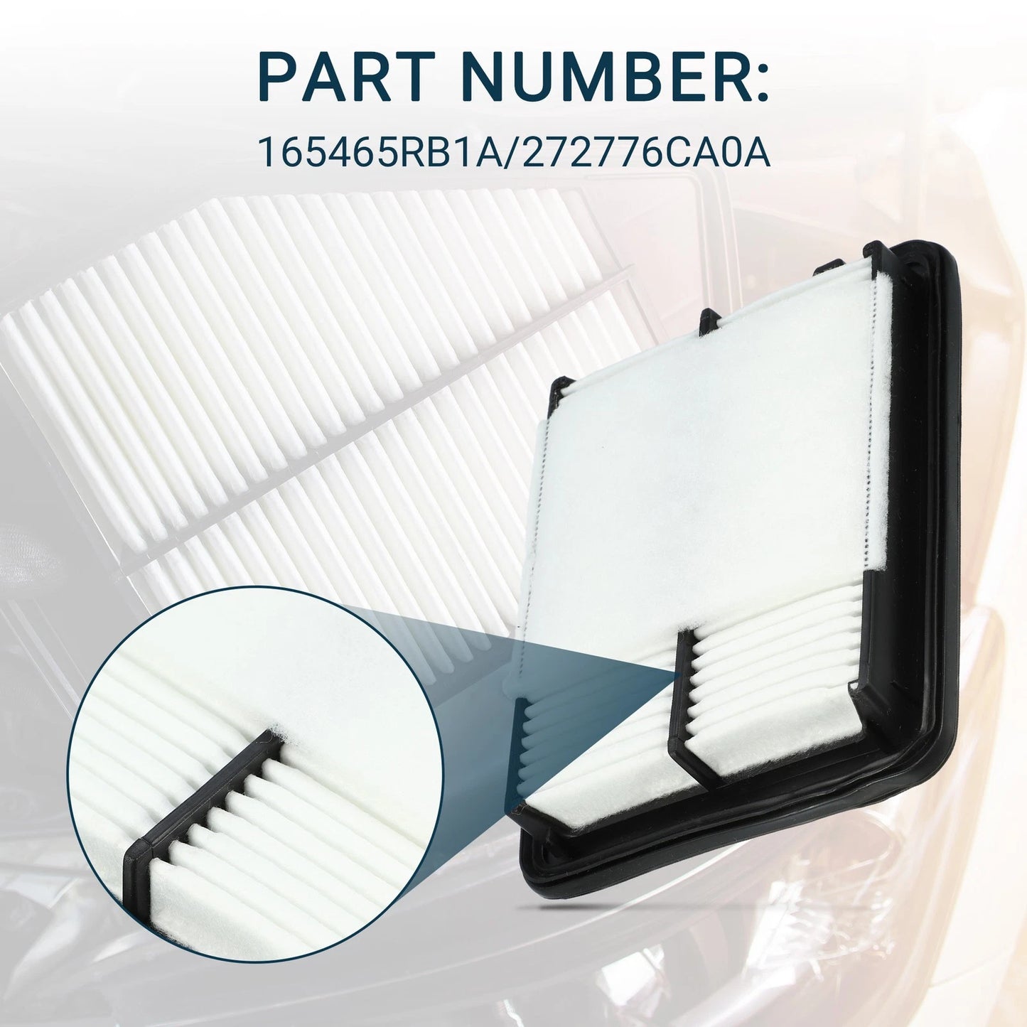 Cabin Air Filter Set for Nissan Kicks (2018-2023)