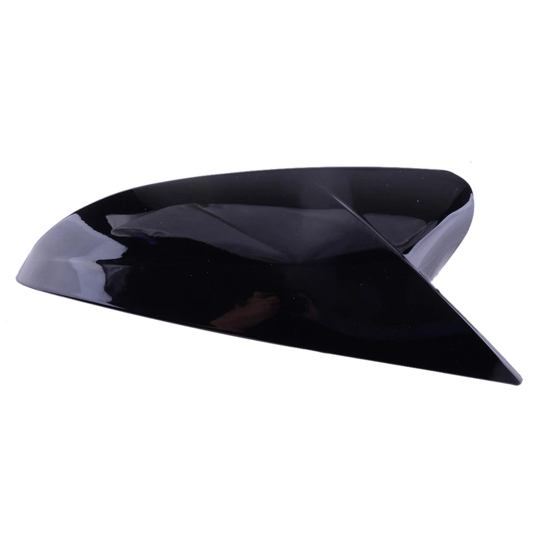 Glossy Black Ox Horn Side Mirror Covers for Hyundai Veloster (2012-2017)