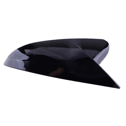 Glossy Black Ox Horn Side Mirror Covers for Hyundai Veloster (2012-2017)