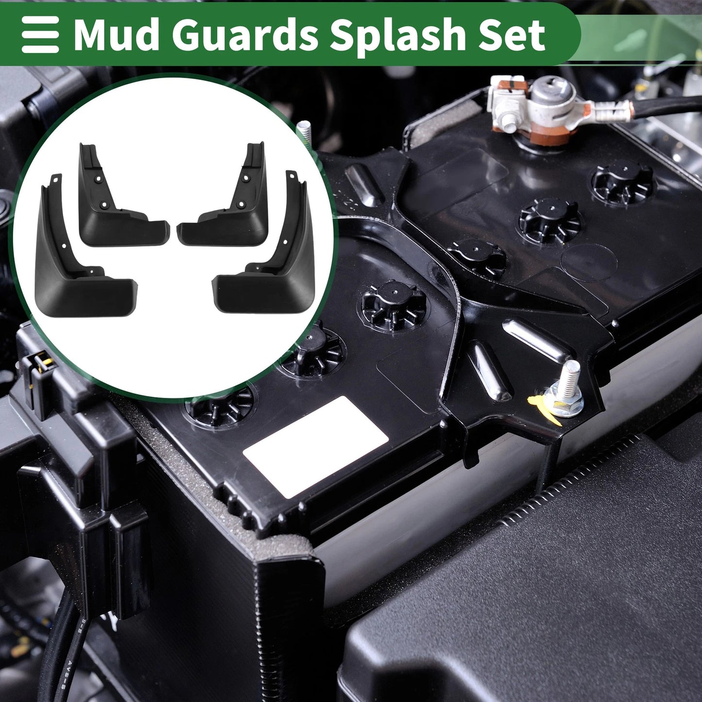 Mud Flaps Splash Guard for Chevrolet Cruze (Hatchback 2017-2019)