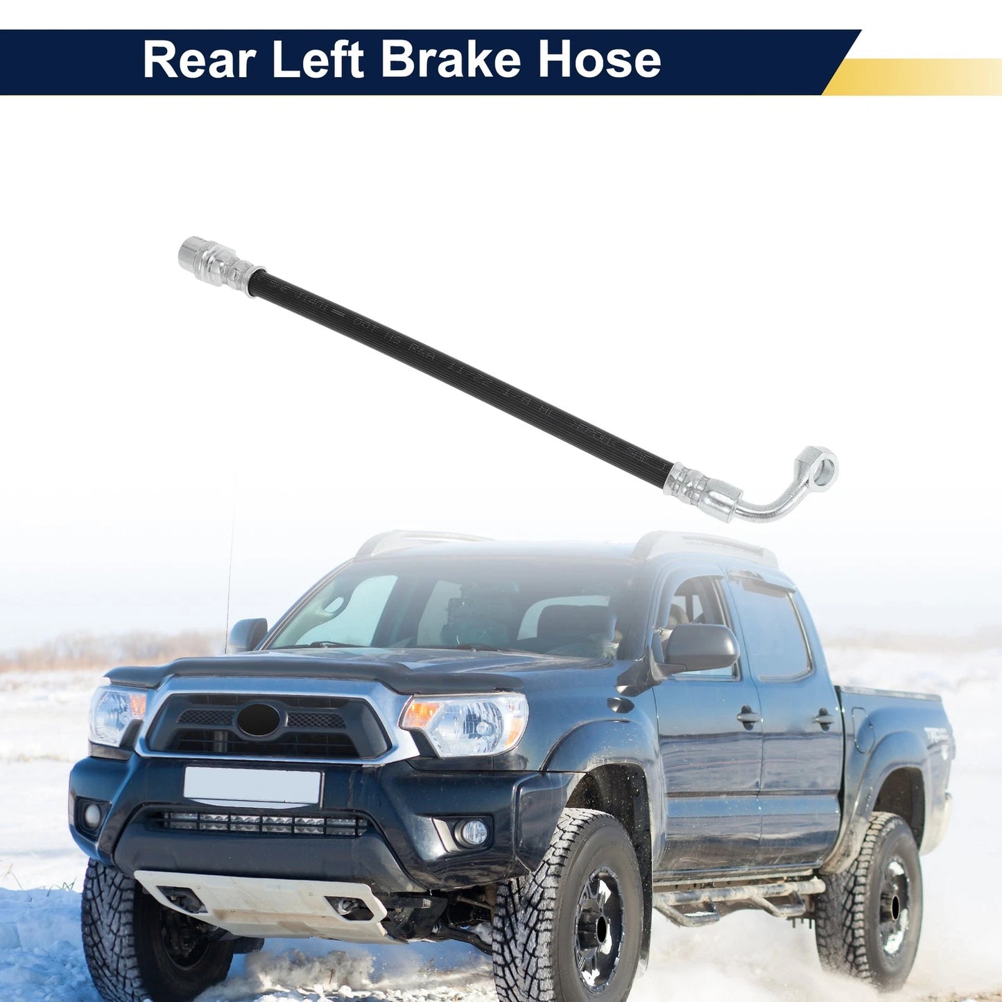 Rear Left Brake Hose for Toyota Tacoma (2005-2015)