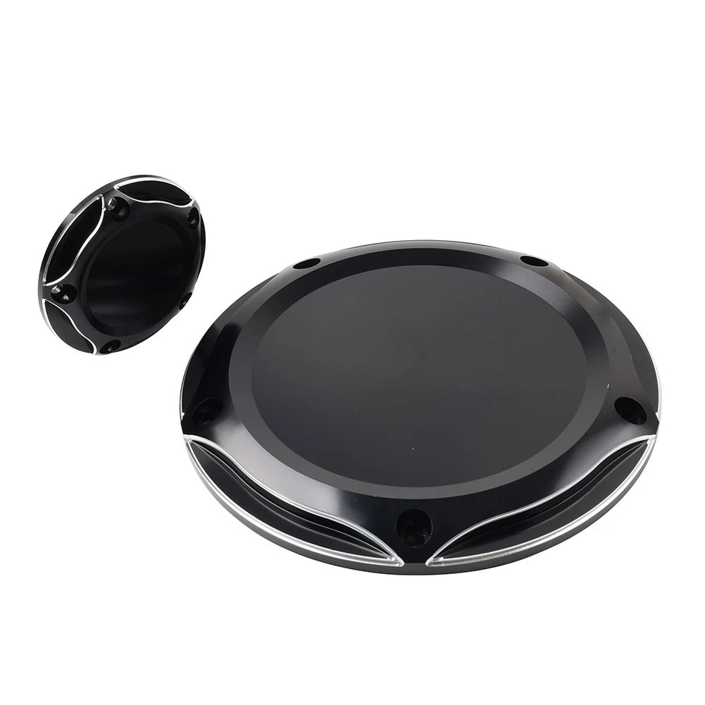CNC Aluminum Derby Points Cover for Harley Touring FLHT FLHR Softail FLST