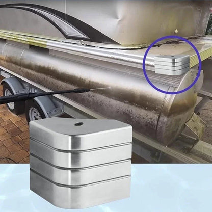 Aluminum Corner Guards for Pontoon Boats 90° Rounded Corners