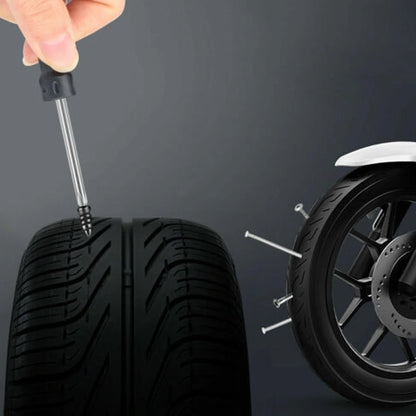 Tubeless Tyre Repair Puncture Patch Plug Kit for Car - Fits Various Models