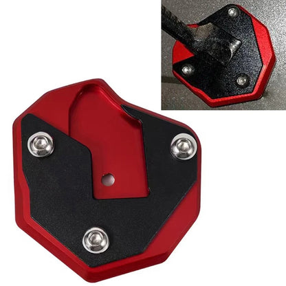 Enlarged Kickstand Pad for SUZUKI HAYABUSA GSX1300R (2008-2021) Red