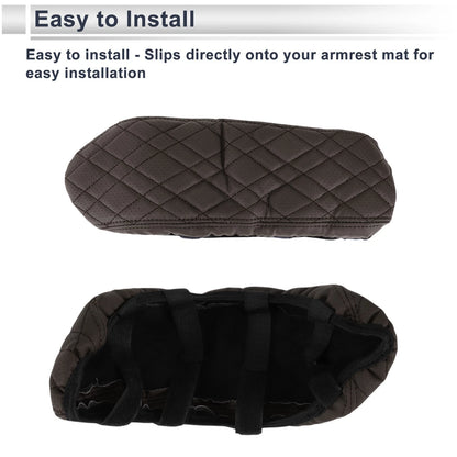 Car Center Console Cover for BMW X1 Deep Brown (2023-2024) 1 x Pc