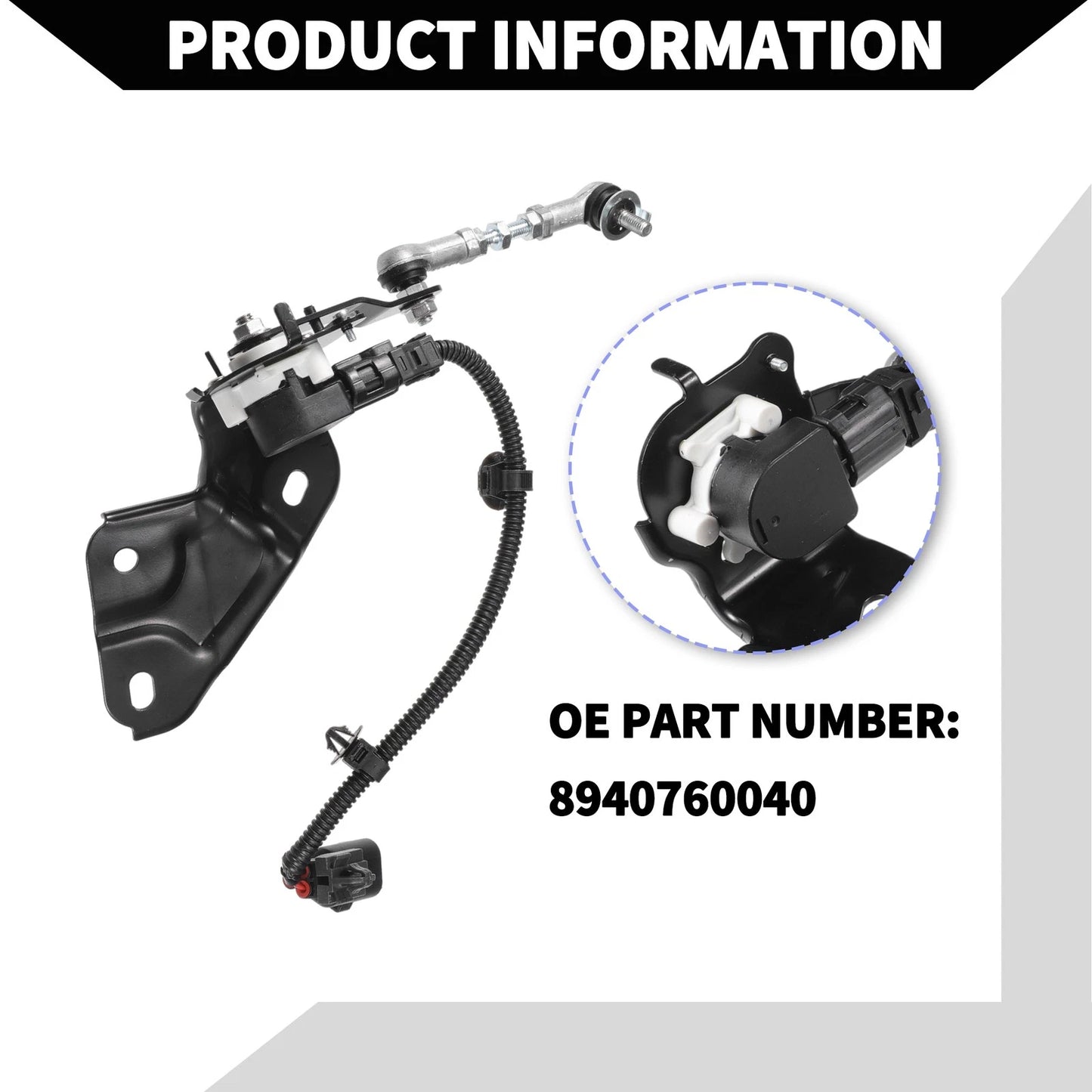 Suspension Ride Height Level Sensor for Lexus GX460 (2010-2023)