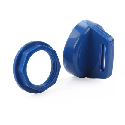 Blue ABS Ignition Key Cover w/Nut for Polaris RZR XP 800-1000 Ranger Sportsman