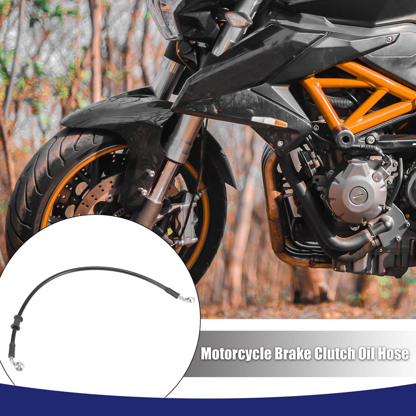 50cm Brake Clutch Oil Hose Line Pipe for Motorcycle