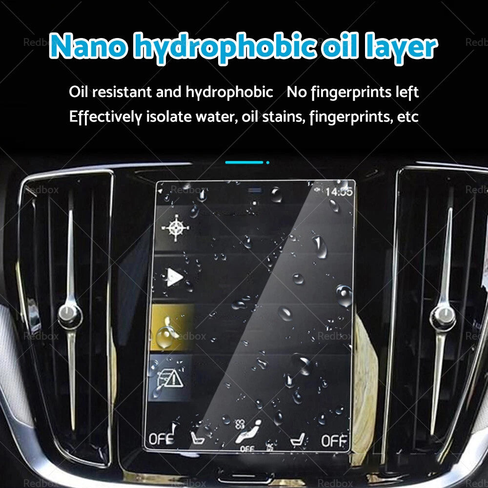 9" Tempered Glass Touchscreen Protector for Volvo XC40 (2018-2022)
