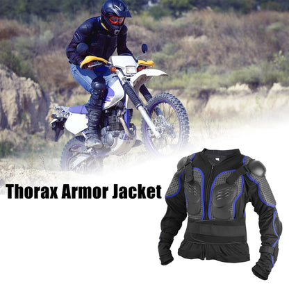 Dirt Bike Riding Protective Gear XL for Off-Road Blue