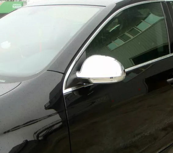 Chrome Side Door Mirror Covers for VW Jetta (2005-2010)