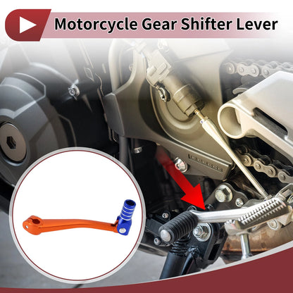 Folding Motorcycle Gear Shifter Lever 1 Pc for Bosuer 125 Orange Lever