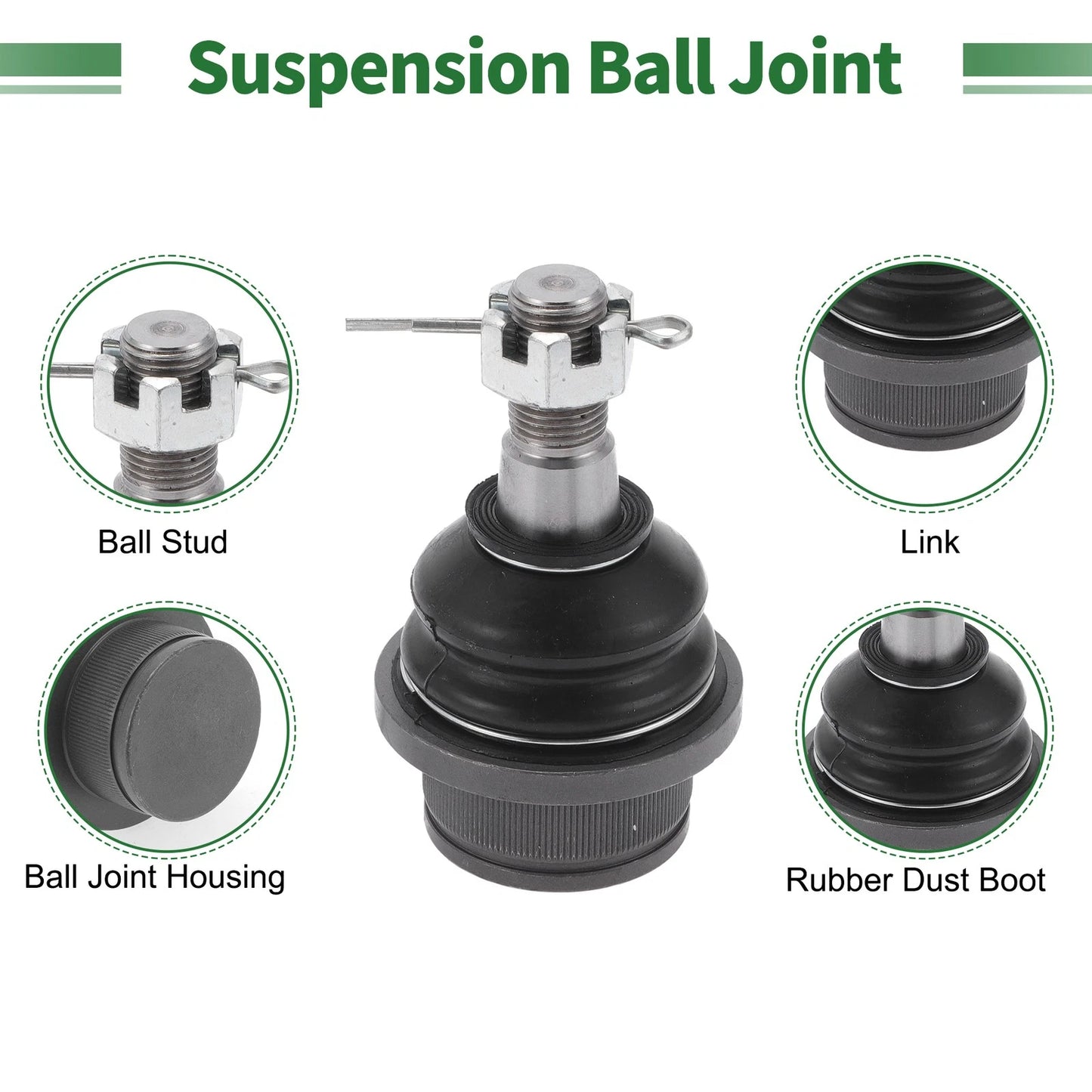 6 Pcs Front Suspension Kit for Ford Explorer (2002-2010)