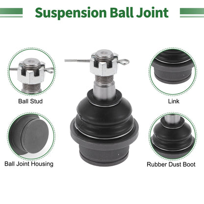 6 Pcs Front Suspension Kit for Ford Explorer (2002-2010)