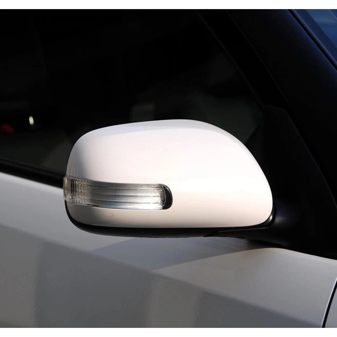 Left & Right Side Door Rearview Mirror Cover Caps for Scion TC (2005-2010)