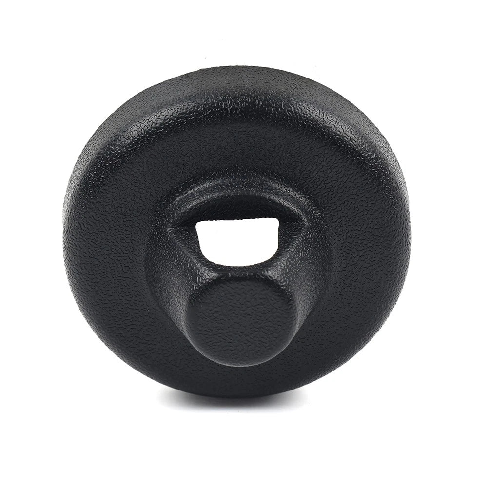 Black Radio Antenna Mount Base Cover for Jeep Wrangler JK JL Gladiator JT