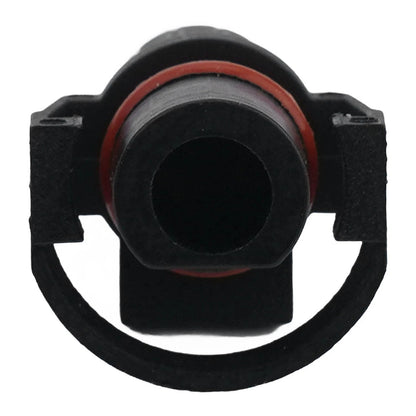 Car Coolant Thermostat Drain Cap Flange Black