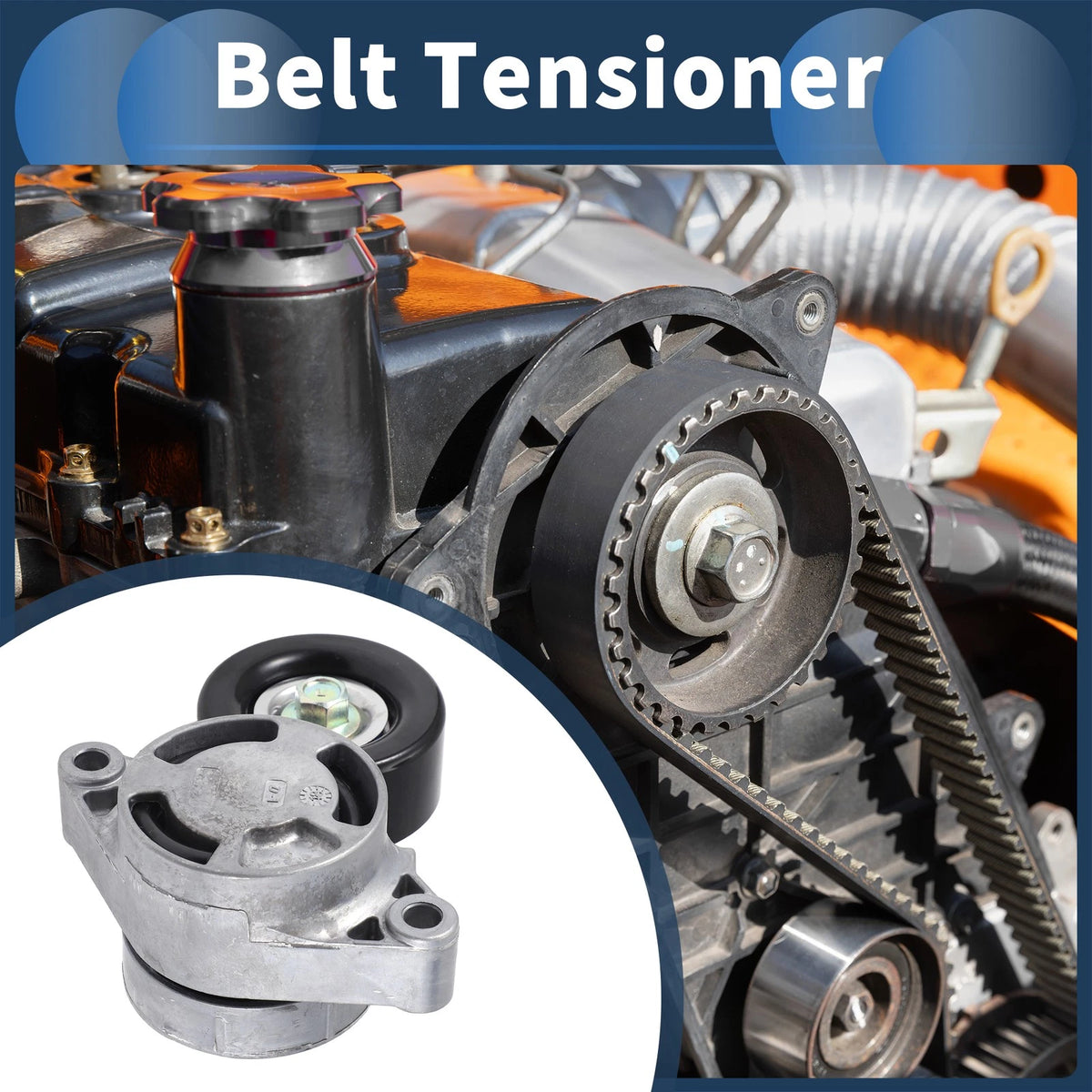 Belt Tensioner for Toyota Avanza 2001-2015 Metal 1 x Unit