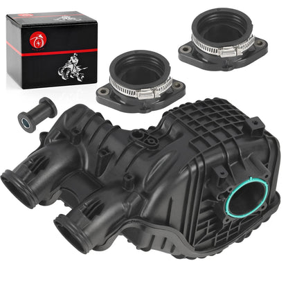 Intake Composite Manifold for Polaris RZR 900/S 4 900 (2015-2018) w/ Boot