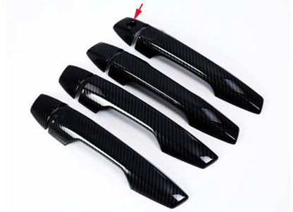 Door Handle Lid Cover Trim for Mitsubishi Eclipse Cross 2018-2021 Carbon Fiber