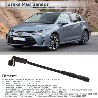 Front Wheel Brake Pad Wear Sensor for GMC Sierra 1500 AT4