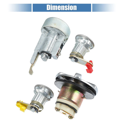 Ignition Switch Cylinder Set with Keys for Toyota Pickup (1989-1995)