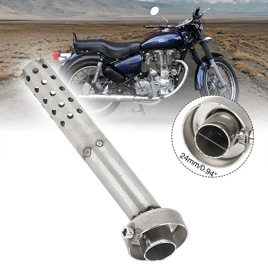Angled Muffler Exhaust Pipe Baffle for Universal Motorcycle